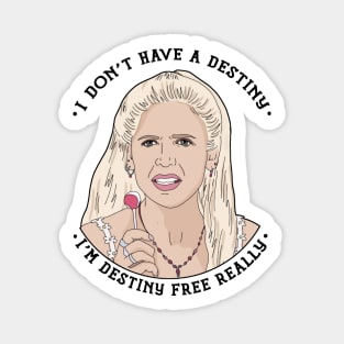 Buffy Summers Destiny Free Sticker